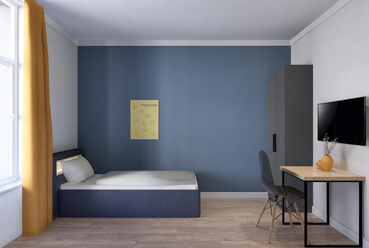 Antares Apartments Düsseldorf Esterno foto