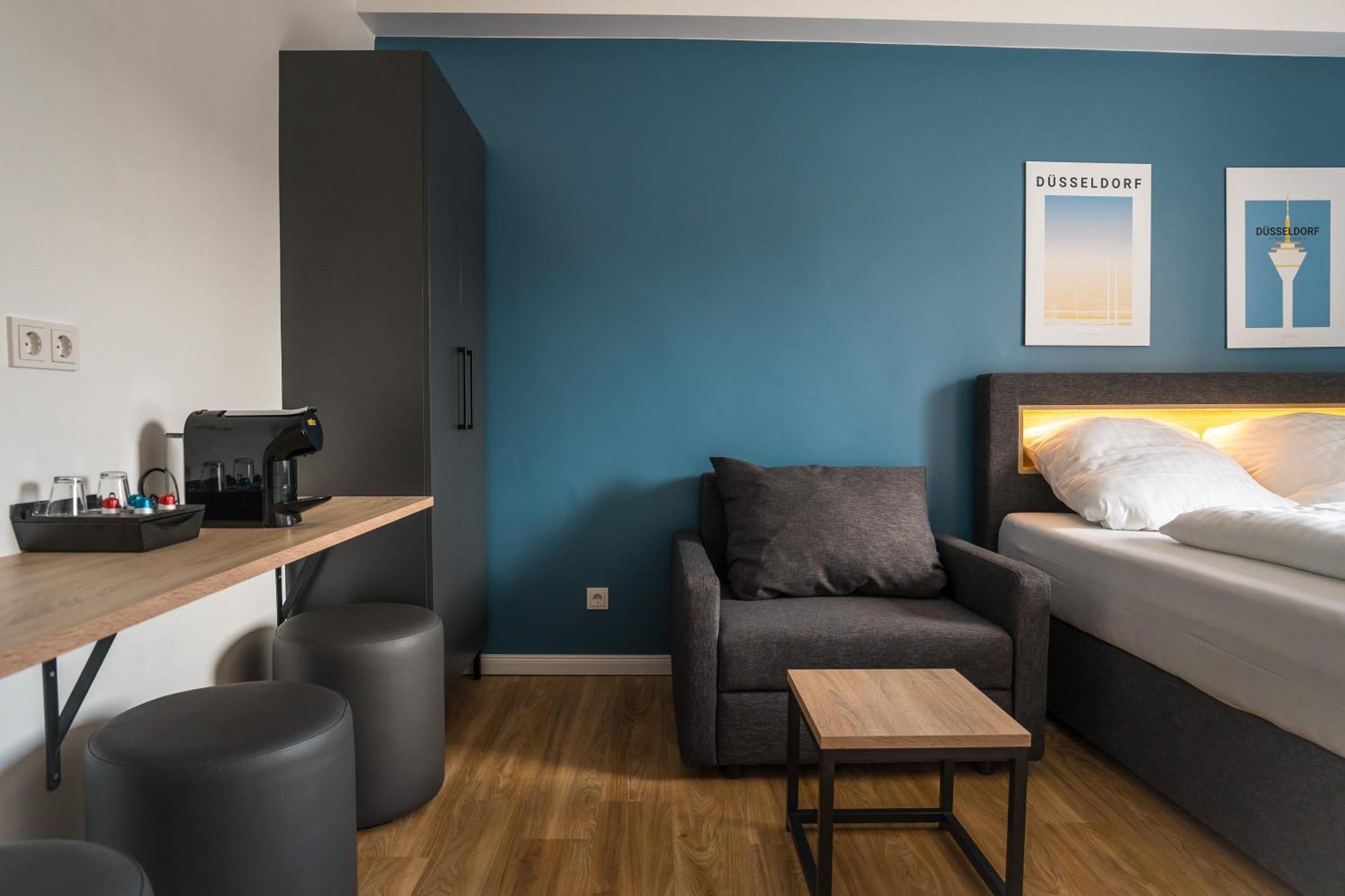 Antares Apartments Düsseldorf Esterno foto