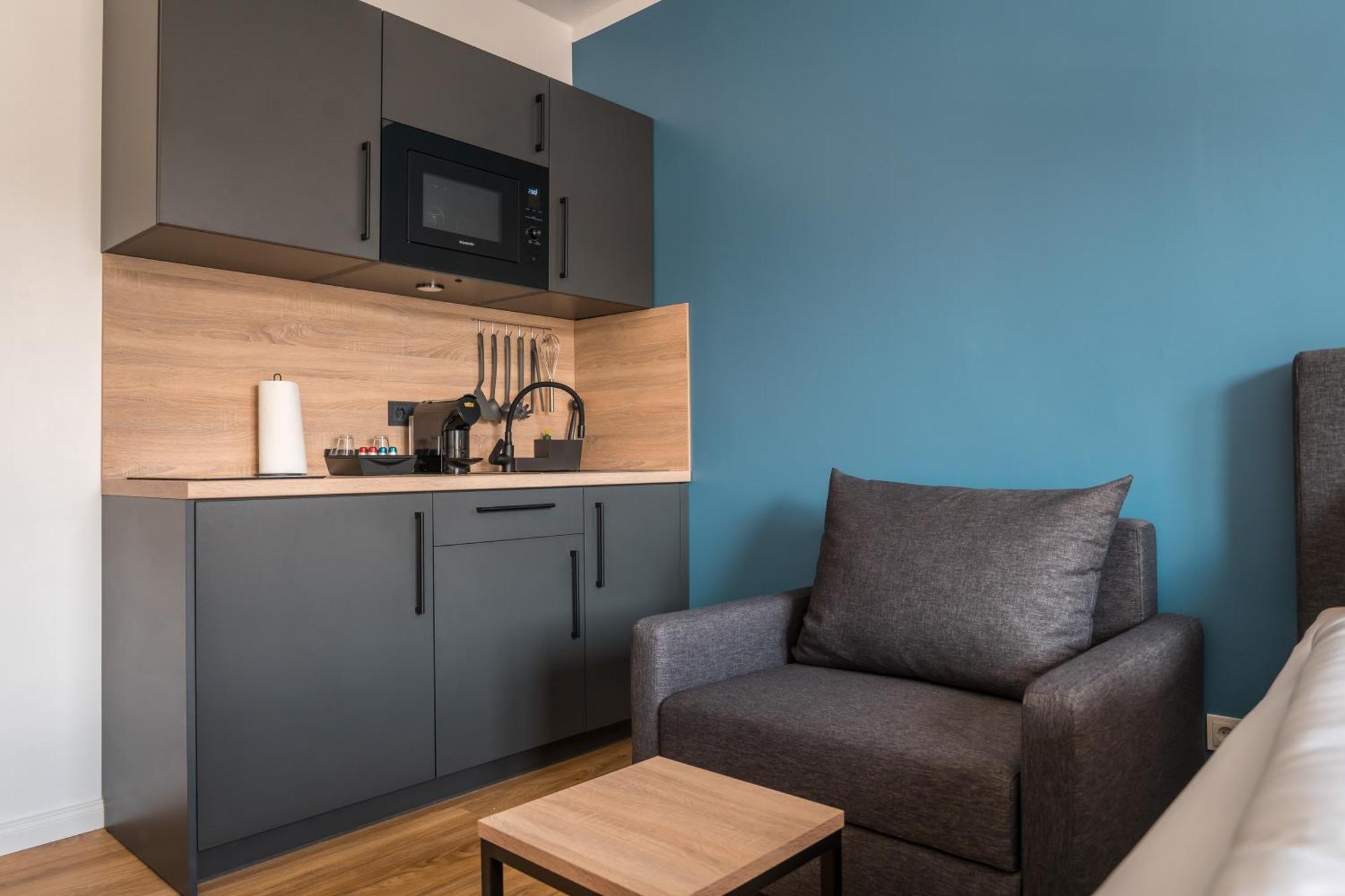 Antares Apartments Düsseldorf Esterno foto