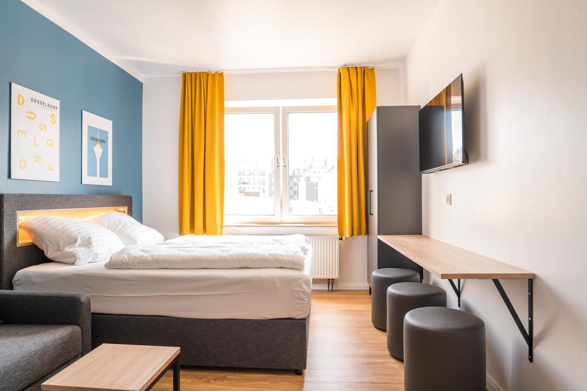 Antares Apartments Düsseldorf Esterno foto