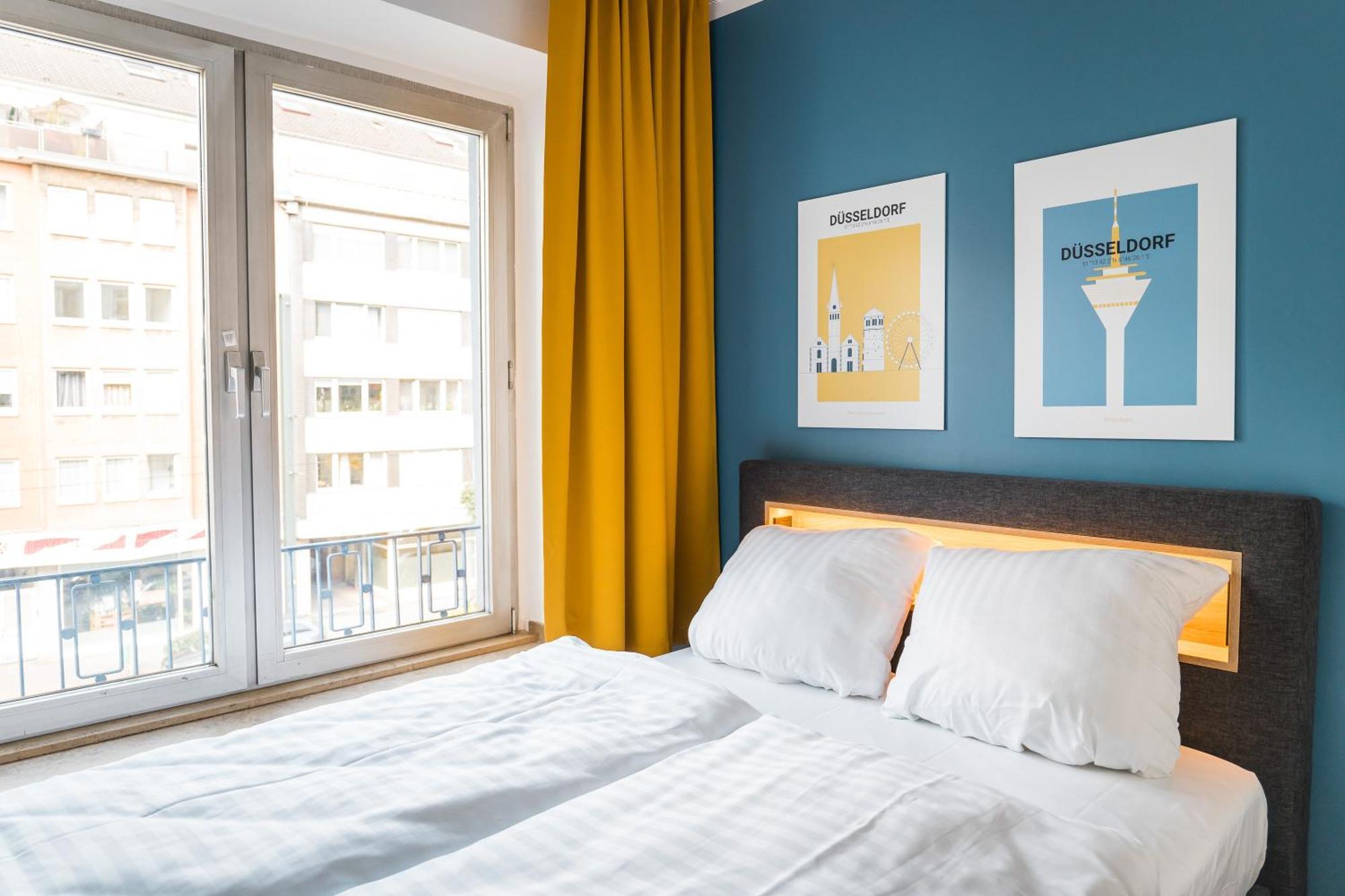 Antares Apartments Düsseldorf Esterno foto